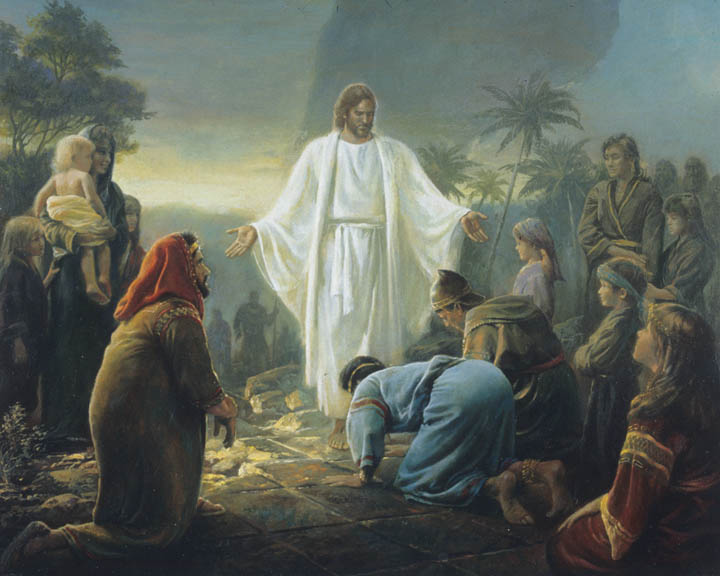 Gesù apparve ai nefiti