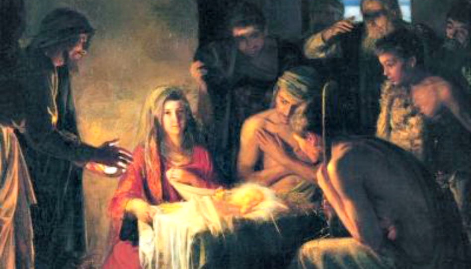 Gesù è nato il 25 Dicembre - riunione di Natale