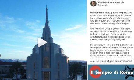 Gli Apostoli di Gesù Cristo usano Instagram per condividere il messaggio del Salvatore