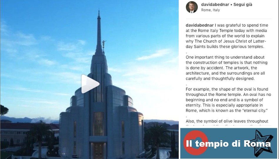 Gli Apostoli di Gesù Cristo usano Instagram per condividere il messaggio del Salvatore